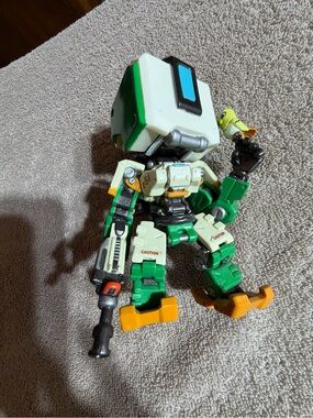 Funko Pop! BastionWhite and Orange Robot Rescue Figure